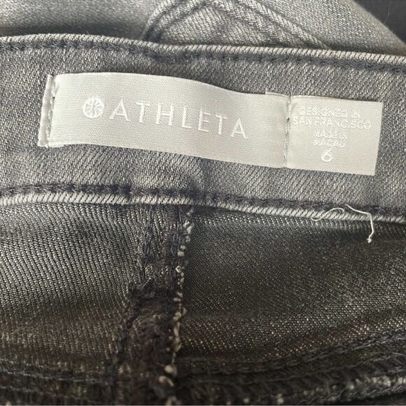 Athleta Women’s Sculptek Ultra Skinny Grey Wash Jeans Size 6 - Picture 6 of 6